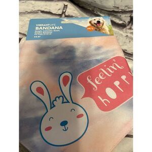 Easter Over Collar Slide On Pet Dog/cat Bandana Scarf 20‎ To 90lb, Medium/Large